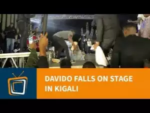 Video: Davido "#30bg" Falls On Stage While Trying To Perform (Watch video)